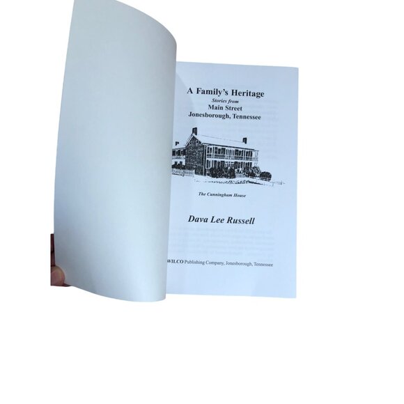 A Familys Heritage Stories From Main Street Jonesborough Tennessee By Dava Lee R - Picture 3 of 7